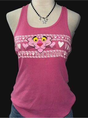 Pink Panther Pink Graphic Tank Top - Women's